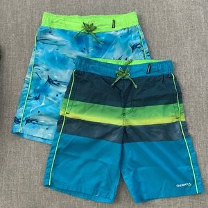 BUNDLE of two boys swim trunks